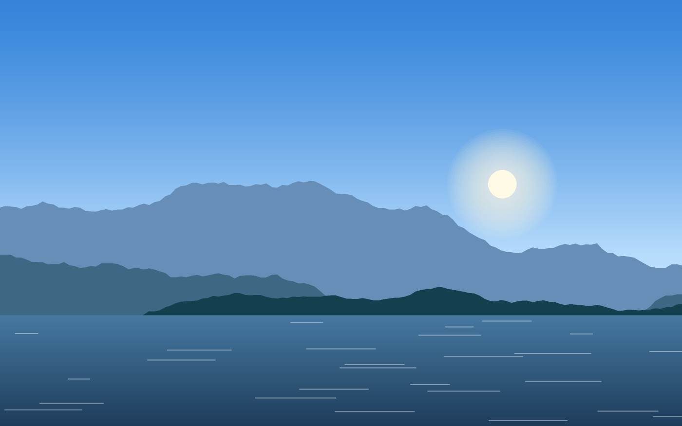 Ilustrace krajiny