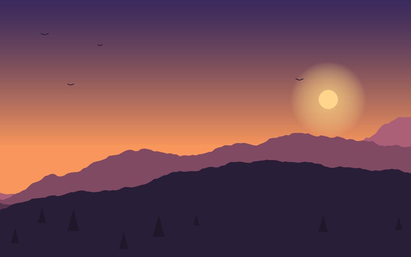 Landskabsillustration