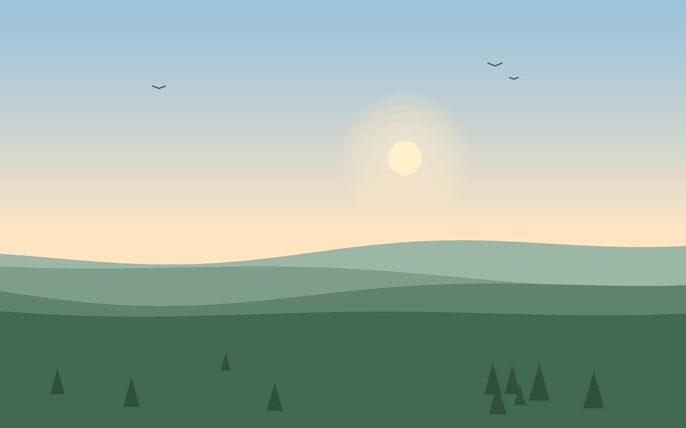 Landskabsillustration