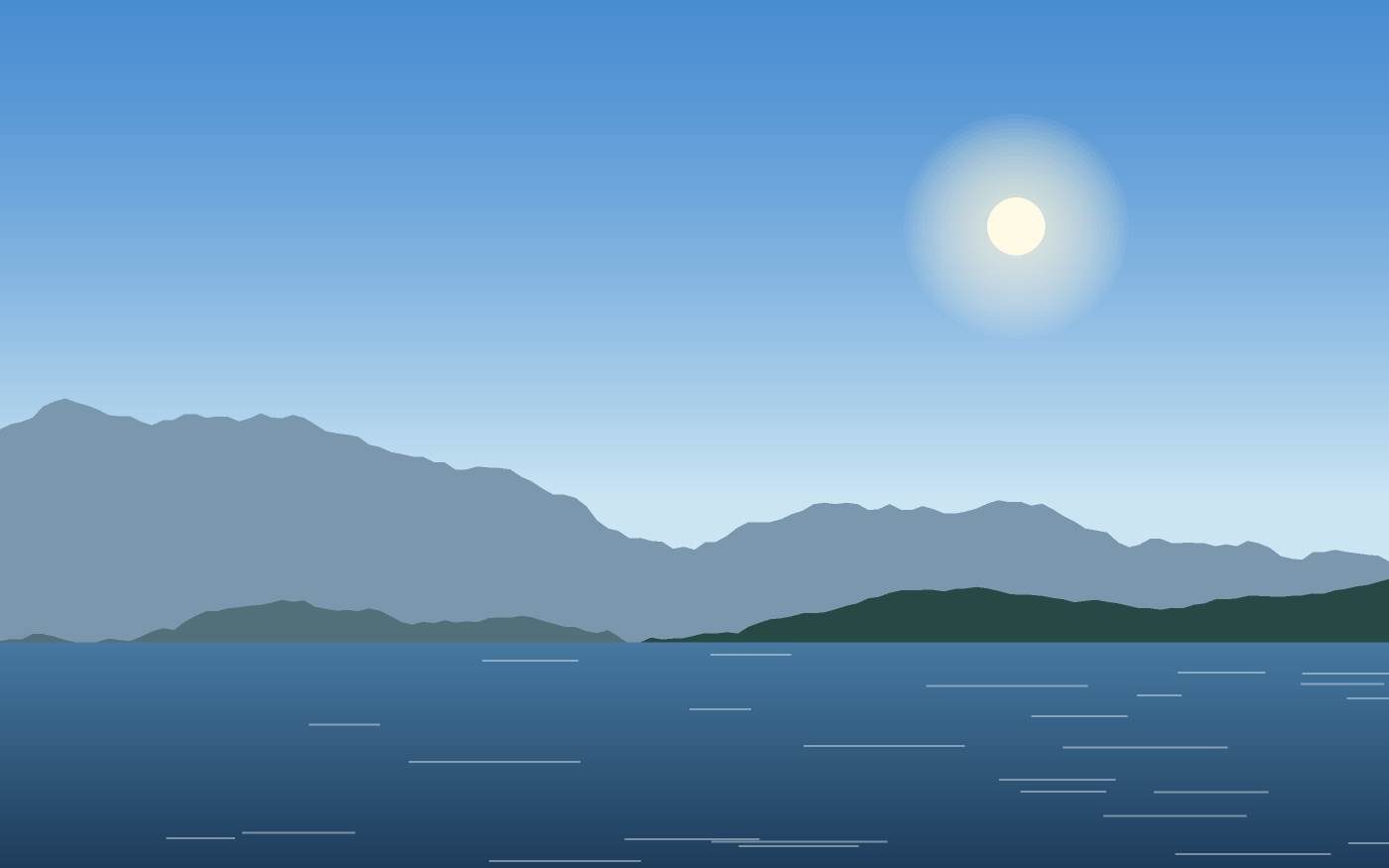 Landskapsillustration