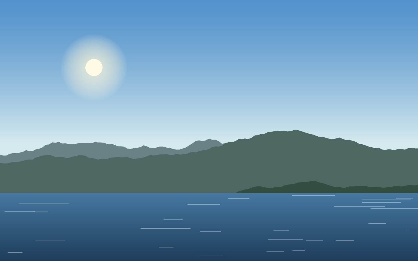 Landskapsillustration