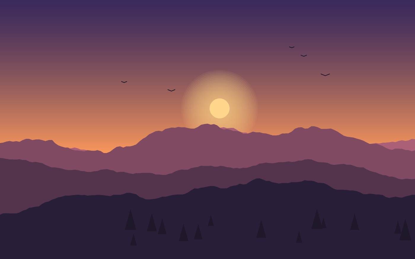 Landscape illustration