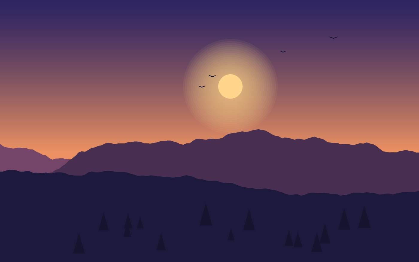 Landscape illustration